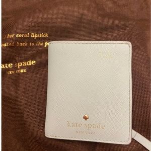 Kate Spade Light Blue Bi-fold Wallet